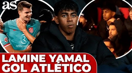 LAMINE YAMAL y su FRASE antes del GOL de SORLOTH en el BARCELONA 1 - ATLÉTICO DE MADRID 2