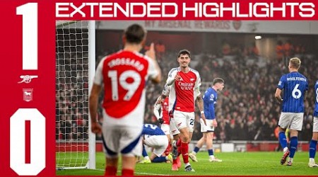 17 GAMES UNBEATEN AT HOME! | EXTENDED HIGHLIGHTS | Arsenal vs Ipswich Town (1-0) | Premier League