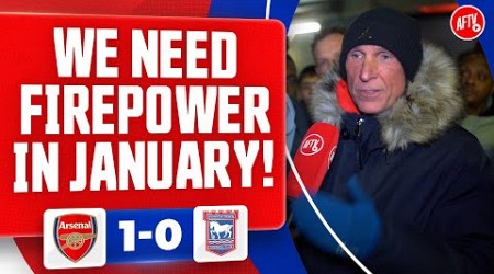 Proof We Need Firepower In January! (Lee Judges) | Arsenal 1-0 Ipswich