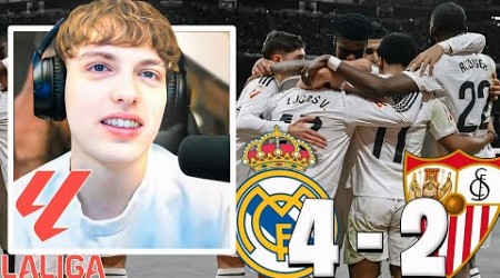 DAVOO XENEIZE REACCIONA Y OPINA DE REAL MADRID 4 SEVILLA 2 | A VUELTO MI REAL MADRID