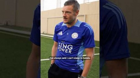 Jamie Vardy&#39;s approach to dealing with a lack of sleep 