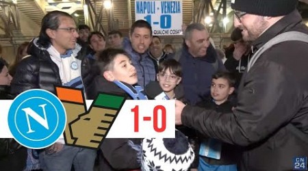 NAPOLI VENEZIA 1-0, Conte torna CAPOLISTA! ⚽ Guardate la REAZIONE dei tifosi 