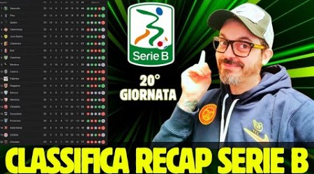 CLASSIFICA SERIE B | PISA E CARRARESE ✈️ BARI e CATANZARO 