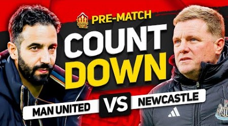 MANCHESTER UNITED vs NEWCASTLE – Countdown To Kick Off!