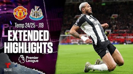 Man United vs. Newcastle | Highlights Premier League | Jornada 19 | Telemundo Deportes