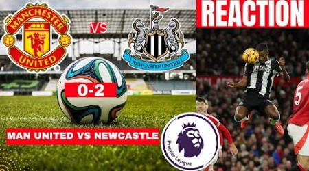 Manchester United vs Newcastle 0-2 Live Stream Premier League EPL Football Match Score Highlights