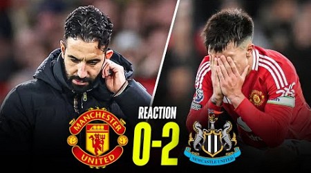 COMPLETELY PATHETIC: Not Fit To Wear The Shirt....S**T | MAN UTD 0-2 NEWCASTLE