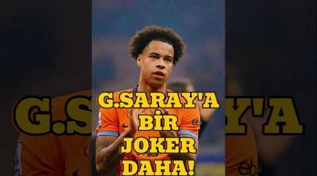 Galatasaray&#39;a Bir Joker Daha!