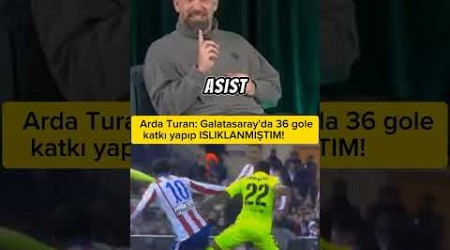 Arda Turan: Galatasaray&#39;da ıslıklanmıştım! #ardaturan #atleticomadrid #galatasaray