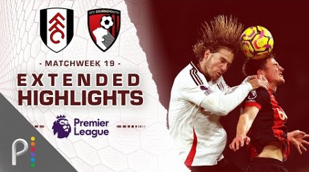 Fulham v. Bournemouth | PREMIER LEAGUE HIGHLIGHTS | 12/29/2024 | NBC Sports