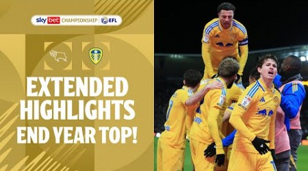 END YEAR TOP! | Derby County v Leeds United extended highlights