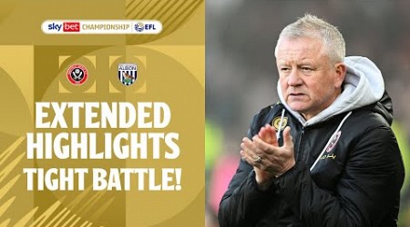 TIGHT BATTLE! | Sheffield Untied v West Brom extended highlights