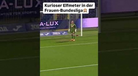 Kurioser Elfmeter in der Frauen-Bundesliga