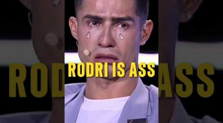 Ronaldo just roasted Rodri, Man u and the french league!