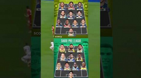 Saudi League vs Ligue 1, All Star XI