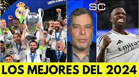 REAL MADRID fue EL MEJOR EQUIPO del 2024 y VINICIUS fue EL MEJOR JUGADOR DEL MUNDO | SportsCenter