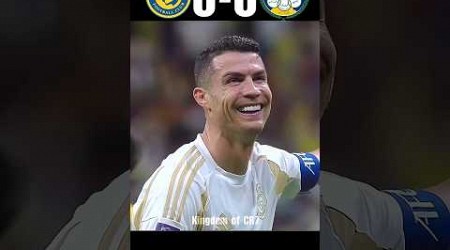 Al Nassr vs Al Garafah Champions League #ronaldo #football