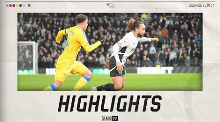 HIGHLIGHTS | Derby County vs Leeds United