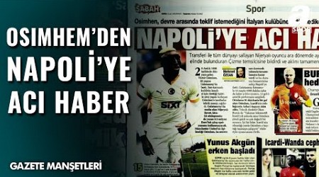 Osimhen&#39;den Napoli&#39;ye Acı Haber / A Spor / Sabah Sporu / 30.12.2024