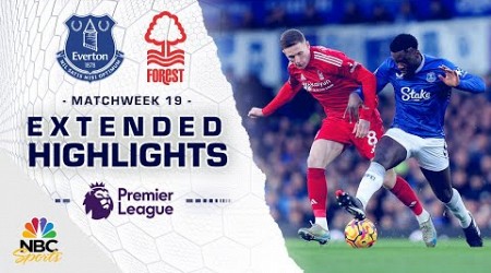 Everton v. Nottingham Forest | PREMIER LEAGUE HIGHLIGHTS | 12/29/2024 | NBC Sports