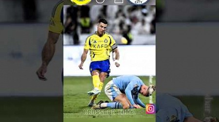 Injured Ronaldo Made Haaland Cry | Al Nassr VS Manchester City Imaginary Final|#ronaldo vs #haaland