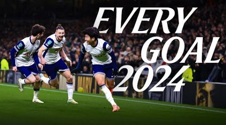 EVERY Premier League, Europa League, FA Cup and Carabao Cup goal of 2024.