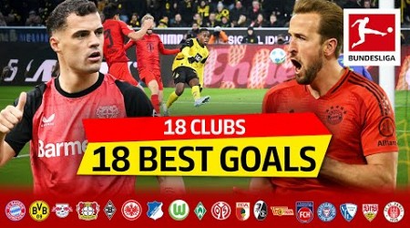 Kane, Xhaka, Marmoush &amp; Co – 18 Clubs - 18 Goals | The Best Goal from Every Team in 2024/25 so far