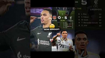 Sign of Arnold to Real Madrid? 