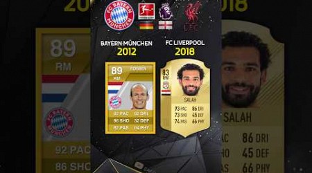 Bayern Munchen 2012 vs Liverpool 2018! #fifa #cardfifa #fc25 #easport