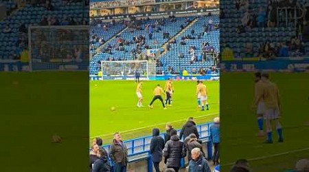 Rovers v Hull City warm up