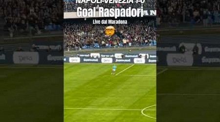 Napoli - Venezia 1-0 | Il gol di Raspadori #napolivenezia #raspadori