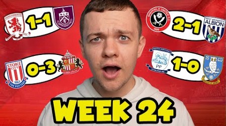 My Championship Week 24 Score Predictions!