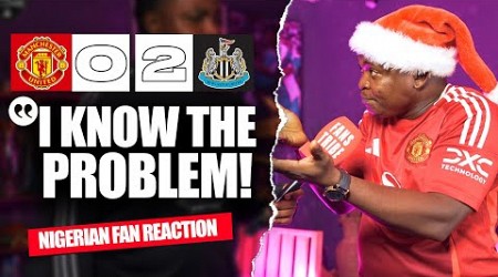 MANCHESTER UNITED 0-2 NEWCASTLE (Henry -NIGERIAN FAN REACTION) - Premier League 2024 -2025