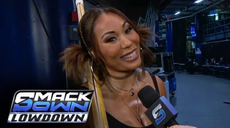 Michin threatens Chelsea Green with her kendo stick: SmackDown LowDown, Dec. 27, 2024