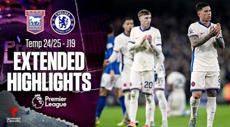 Ipswich Town vs. Chelsea | Highlights Premier League | Jornada 19 | Telemundo Deportes