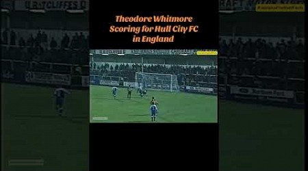 Theodore “Tappa” Whitmore scoring for Hull City FC. #hullcity #theodorewhitmore #reggaeboyz #soccer