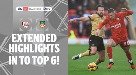 IN TO TOP SIX! | Barnsley v Wrexham extended highlights