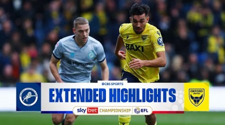 Millwall vs. Oxford United: Extended Highlights | EFL Championship | CBS Sports Golazo - Europe