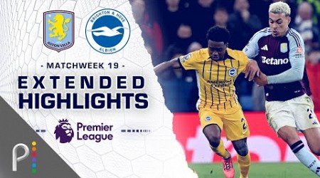 Aston Villa v. Brighton | PREMIER LEAGUE HIGHLIGHTS | 12/30/2024 | NBC Sports