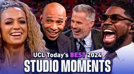 The BEST UCL Today moments of 2024 | Kate Scott, Thierry Henry, Micah Richards &amp; Jamie Carragher