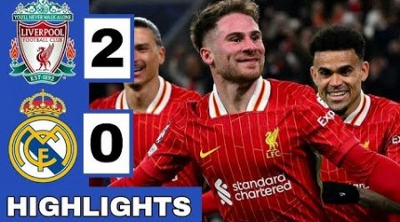 Liverpool vs Real Madr 2 - 0. HIGHLIGHTS | UEFA Champions League 2024