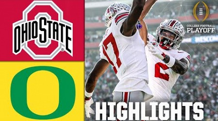 CFP Quarterfinal: Ohio State Buckeyes vs. Oregon Ducks | Full Game Highlights | ESPN CFB