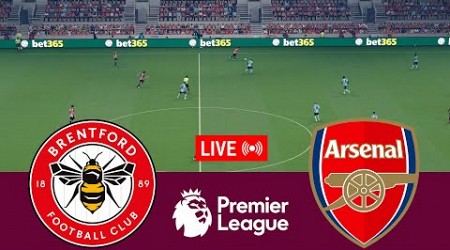 [LIVE] Brentford vs Arsenal Premier League 24/25 Full Match - Video Game Simulation