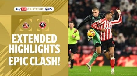 EPIC CLASH! | Sunderland v Sheffield United extended highlights