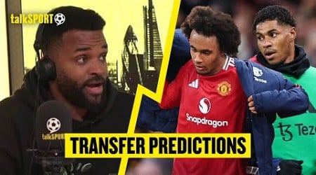 Darren Bent PREDICTS Rashford Will STAY At Man United &amp; Zirkzee Will LEAVE In January Window