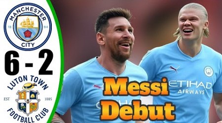 Lionel Messi Manchester City debut