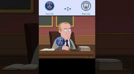 UCL 24/25 League Phase Matchday PSG vs Manchester City funny prediction memes