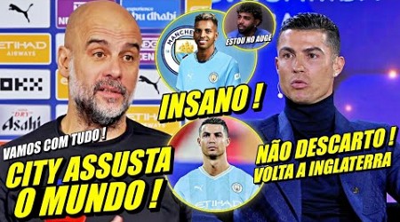 MUNDO CHOCADO !! RODRYGO E CRISTIANO RONALDO JUNTOS NO CITY ?! GABIGOL NO CRUZEIRO E MAIS