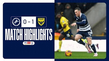 ❌ Defeat at The Den | Millwall 0-1 Oxford United | Match Highlights