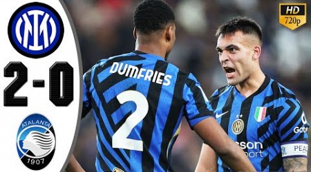 Inter Milan vs Atalanta 2-0 Highlights &amp; All Goals | Super Coppa Italia 2025 HD